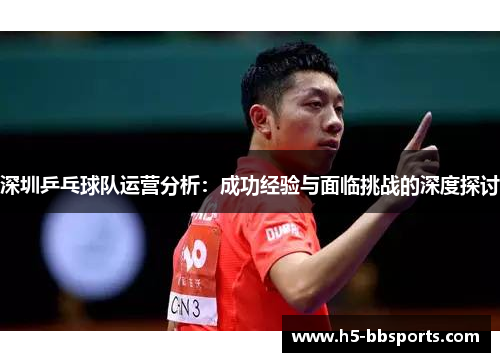 深圳乒乓球队运营分析：成功经验与面临挑战的深度探讨